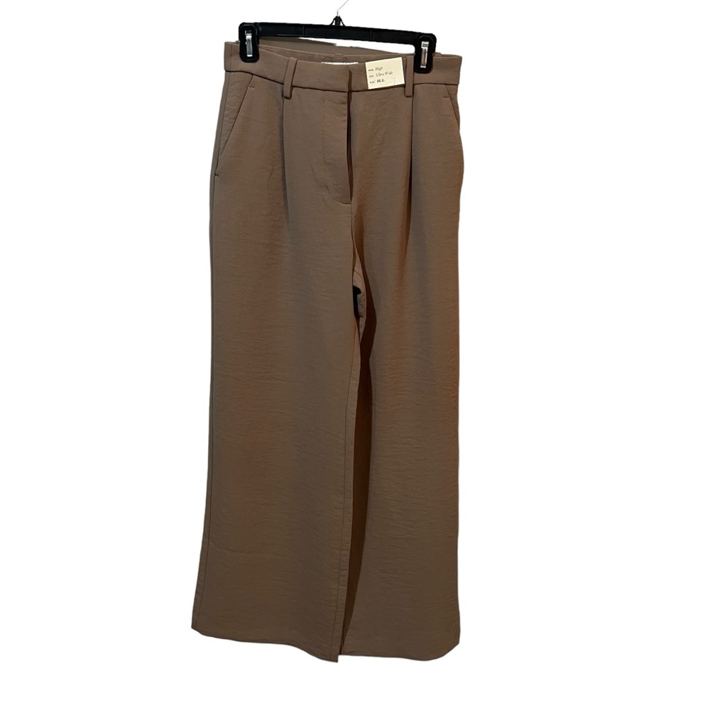 New with Tags (NWT) Abercrombie & Fitch High Rise Wide Leg Trouser